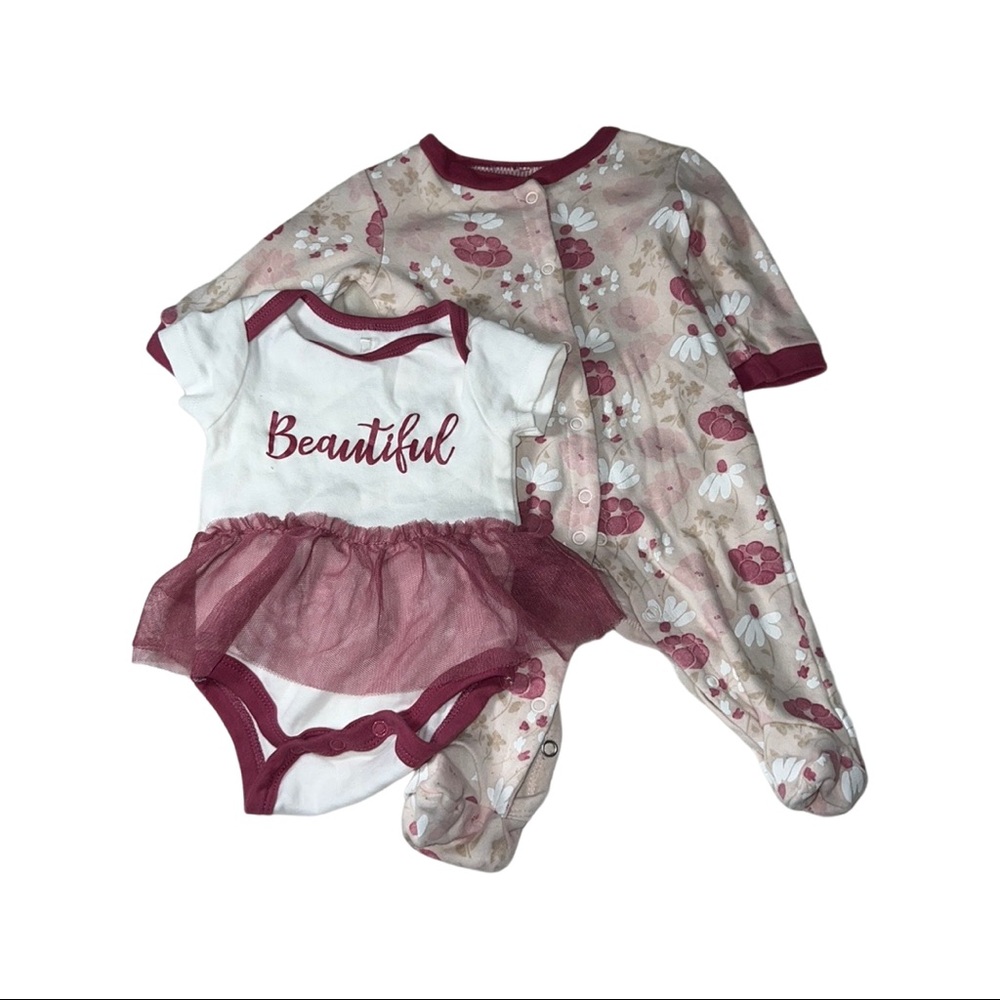 3 piece baby girl set